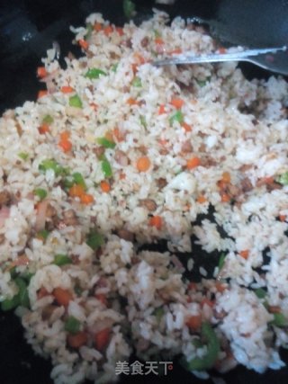 杂蔬焗饭的做法步骤：6
