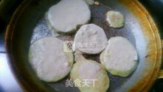 香煎茄子片的做法步骤：4