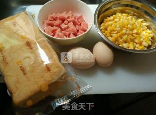 鸡蛋厚吐司的做法步骤：1