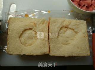 鸡蛋厚吐司的做法步骤：2