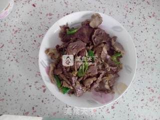 炒羊肉~最简单的方法啦的做法步骤：3