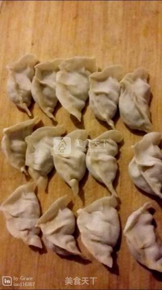 冬瓜牛肉錎饺子 电饭煲版的做法步骤：2