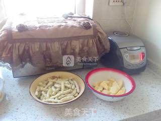 土豆炖豆角~~家常菜的做法步骤：1