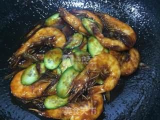 油闷大虾的做法步骤：8