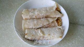 合饼卷菜的做法步骤：18