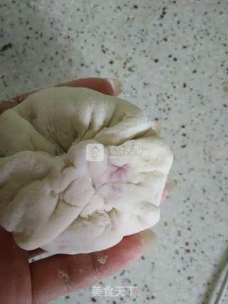 白糖紫薯饼的做法步骤：7