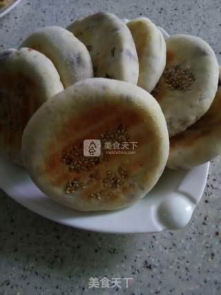 白糖紫薯饼的做法步骤：12
