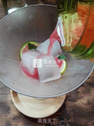 西瓜青柠莫吉托的做法步骤：11
