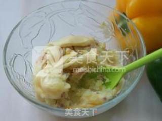 浓缩芝士酱焗土豆泥的做法步骤：2