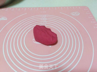 蜜豆七彩小圆子的做法步骤：4