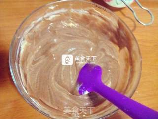 巧克力戚风蛋糕的做法步骤：16