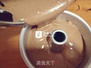 巧克力戚风蛋糕的做法步骤：19