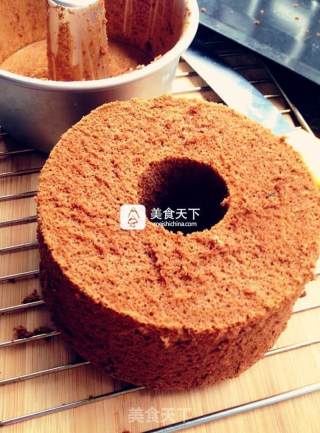 巧克力戚风蛋糕的做法步骤：22
