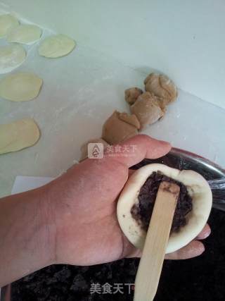 手工豆沙包的做法步骤：11