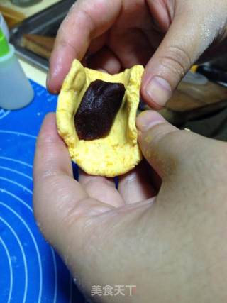 南瓜饼的做法步骤：3