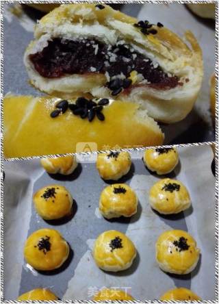 红豆酥的做法步骤：7
