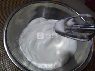 6寸轻抹茶戚风蛋糕的做法步骤：4