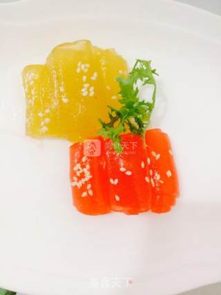 马蹄粉拉皮糕的做法步骤：16