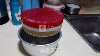 西瓜酸奶慕斯（6寸）的做法步骤：6