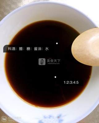 糖醋排骨的做法步骤：2