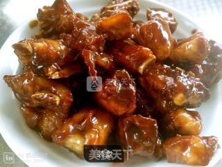 糖醋排骨的做法步骤：7
