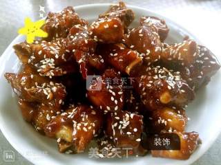 糖醋排骨的做法步骤：8