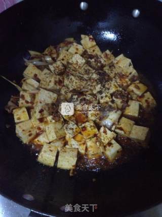 麻婆豆腐的做法步骤：10