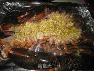 蒜蓉奶油烤龙虾的做法步骤：7