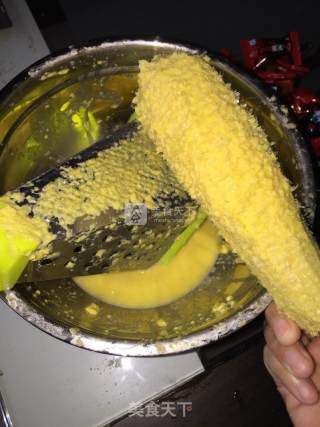 鸡蛋玉米羹的做法步骤：3