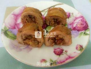 糯米鸡肉卷的做法步骤：11