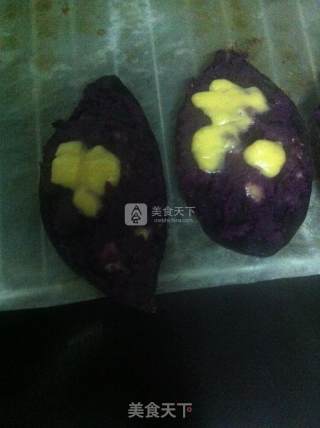 芝士焗紫薯的做法步骤：5