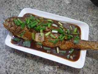 糖醋大黄鱼的做法步骤：12