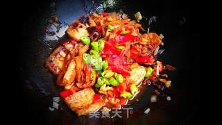 爱上干锅菜之干锅香煎豆腐的做法步骤：14