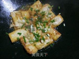 孜然豆腐的做法步骤：11