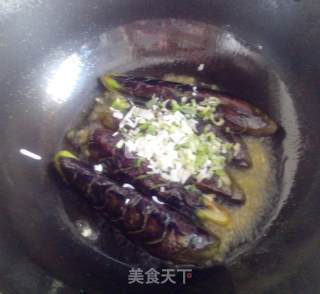 自制酱扒茄子—肉丝茄子的做法步骤：11
