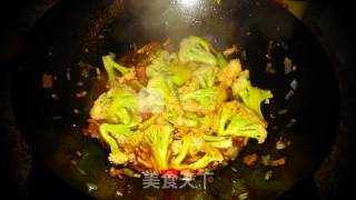 爱上干锅菜之干锅有机花菜的做法步骤：7