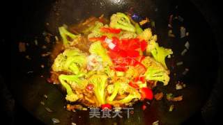 爱上干锅菜之干锅有机花菜的做法步骤：8
