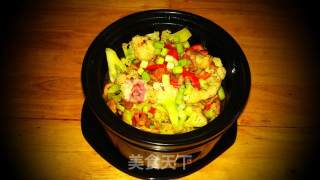 爱上干锅菜之干锅有机花菜的做法步骤：12