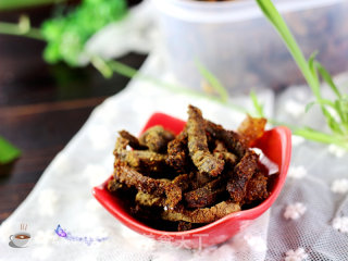 麻辣牛肉干的做法步骤：9