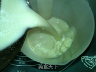 鲜花生豆浆的做法步骤：12