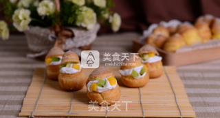 经典美味的奶油泡芙制作流程的做法步骤：8