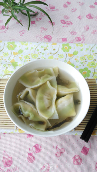 三色馄饨的做法步骤：18