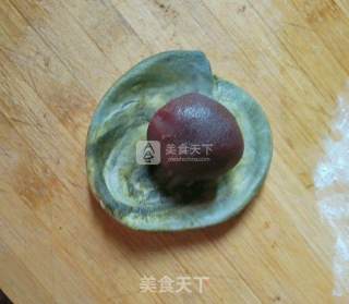 抹茶豆沙酥的做法步骤：14