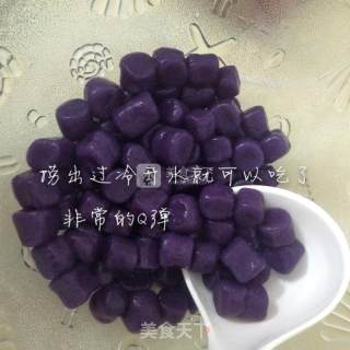 夏日甜品~Q弹芋丸的做法步骤：11