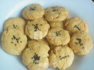 红糖玉米饼干（香酥）的做法步骤：6