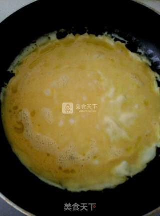 白蘑酱茄汁蛋包饭的做法步骤：7