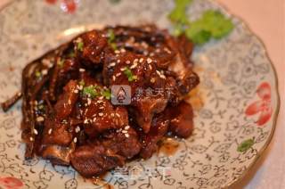 茶树菇遇到排骨的做法步骤：7