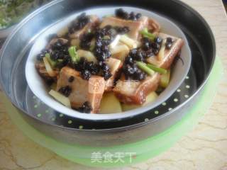 豉香土豆排骨的做法步骤：7