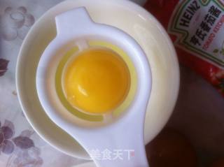 爱心早餐鸡蛋卷的做法步骤：2
