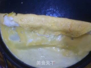 爱心早餐鸡蛋卷的做法步骤：5